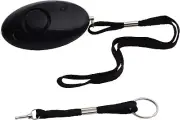 Vigilant 130dB Rape/Attack Personal Alarm & Whistle Red w/ Key Ring