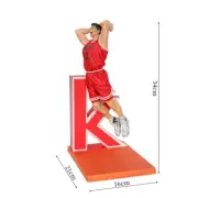 SLAM DUNK Anime Figure Basketball Team Action Figure Collectible Toys K Red