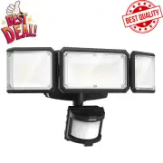 Battery Powered LED Flood Light Outdoor,1500Lm Motion Sensor Security Lights, IP