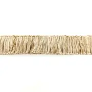 Vanilla Beige High Quality Decorative Brush Fringe Trim by the yard