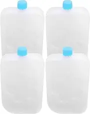 4PCS Ice Packs for Air Conditioner,4.52Inch Ice Crystal Boxes for Traveling Camping Hiking