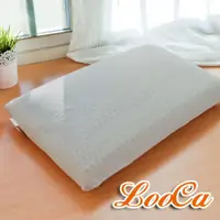 在飛比找ETMall東森購物網優惠-LooCa 加強護頸基本型乳膠枕(1入)-兩色選
