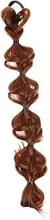 WRITWAA Bubble Ponytail Wig for Women Decorative Hair Extensions Chic Braid Ponytail Extension with Hair Tie Lightweight Comfortable for Daily Wear and Special Occasions