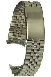 Stainless Steel Watch Band Jubilee-Style round Connector 18 MM Spare Band