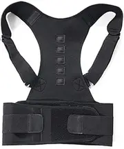 Adjustable Corrector Back Brace Shoulder Lumbar Spine Clavicle Support Belt Corset Correction (Color : B Nude, Size X-Large) Tools