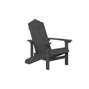 Garden Adirondack Chair Hdpe Anthracite