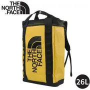 【The North Face EXPLORE FUSEBOX後背包26L《藍》】3KYF/雙肩背包/書包/防水背包/旅遊