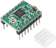 10Pcs/lot 3D Printer Compatible WithReprap Stepper Driver A4988 Stepper Motor Driver Module with Heatsink