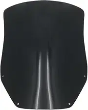 Motorcycles Windshield for Suzuki for DR650 2002-2023 Motorcycle Windshield Windscreens Wind Deflectors Viser Visor Motorcycle Deflector(Black)