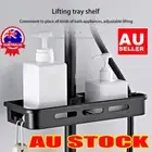 Shower Caddy Pole Tray NoFZrills Holder Storage Organiser Rack Bathroom Holder#C