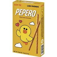 在飛比找樂天市場購物網優惠-Lotte Pepero巧克力夾心棒(50公克/盒) [大買