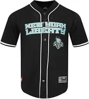 Pro Standard Mens WNBA Mesh Button Down Top Black