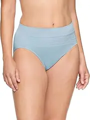 [Warner's] Women's Pinching No Problems Dig-Free Comfort Waist Smooth and Seamless Hi-Cut Rt5501p
