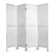 Artiss 4 Panel Room Divider Screen 163x170cm Louve