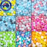 100Pcs Baby Safe Plastic Ocean Ball Pit Water Pool Eco-Friendly Transparent