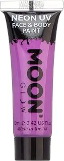 Smiffy's Moon Glow Intense Neon UV Face Paint - Purple 12ml