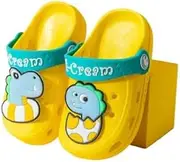 [Stardust] Kids Girls Boys Cute Toddler Clogs Slip On Garden Clogs Summer Non-Slip Lightweight Girls Boys Slide Sandals Slippers Garden Shoes
