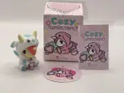 tokidoki Cozy Unicorno “BLUEY MOO” w/Box/Guide/Sticker (Flocked ) *CHASER*