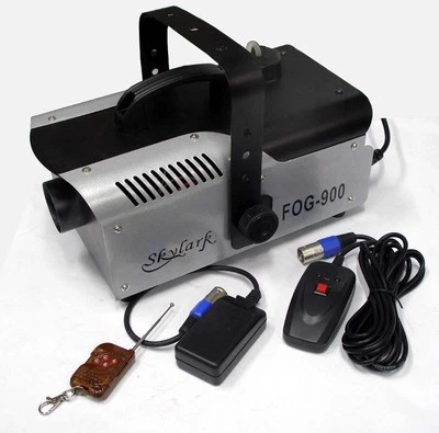 Brand New 900W Professional PA DJ Fog Machine Cord&Cordless Remote Free Postage