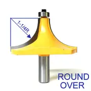 1pc 1/2" SH 1-1/4" Rad. Round Over Router Bit sct-888