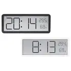 Digital Wall Clock Portable Multifunctional Time Date Display Temperature
