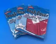 Book Covers 8.5x11. 3 Pack! Red, Blue, And Stripes! Back to School Supplies!!