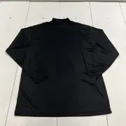 Rothco Black Moisture Wicking Mock Turtleneck T-Shirt Men's Size Large NEW