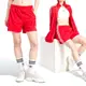 Adidas Firebird Short 女款 紅色 寬鬆 鬆緊 腰身 側面拉鍊口袋 運動 短褲 IP2957