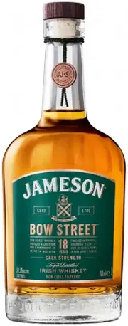 Jameson Bow Street 18 Year Old Cask Strength Whiskey 700ml