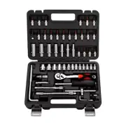 Universal Car Repair Ratchet Spanner Wrench Socket Set Hardware Maintenance Tool