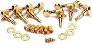 SWOOMEY 3l Acoustic Guitar Tuning Pegs Machine Heads Set with Ferrules Screws for Electric Guitars