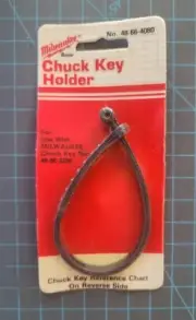 Milwaukee No. 48-66-4080 Chuck Key Holder USA NOS - gw5