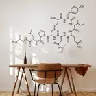 Love Oxytocin Chemical Formula Molecule Removable Wall Sticker Vinyl Decal Mural