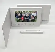 Talking Print 7" IPS Video Brochure, A5 Soft Backed, Upload Your Own, IPS Screen, 4GB Memory (4 Hour Run time) - TA01