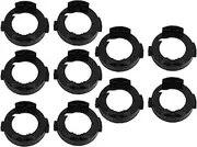 10PCS LED Headlight Base Holders with Professional Design Small Volume Light Weight ABS Material for LED Headlight Bulbs As Retainers