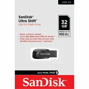 SanDisk USB 3.0 32GB Ultra Shift Flash Drive