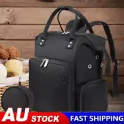 Portable Storage Backpack Lightweight Sewing Storage Knapsack Sewing (Black)