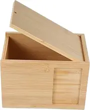 PENIKOKO Bamboo Pet Ashes Keepsake Box Elegant Cremation Urn for Cats Dogs Memorial Cinerary Casket for Pet Ash Storage and Portable Design