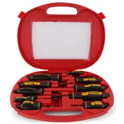KC Tools 10 Piece Hex Bolster Screwdriver Set - 10013
