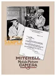 Mitchell Motion Picture Camera Company (1926) * Quality Art Print * Film Advert