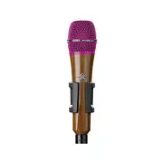 Telefunken M80 Custom Dark Wood/Pink Dynamic Microphone