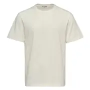 [Jil Sander] Logo Leather Patch Tee