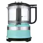 KitchenAid Chopper KFC3516AQ 3.5 Cups Mini Food Processor - Aqua Sky
