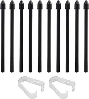S Pen Tip Original Pack of 10 Compatible with Samsung Galaxy Tab S10 Plus, S10+ Plus and S10 Ultra, Pencil Tip with 0.7 mm Diameter, Replacement Tips for Precise Writing & Drawing, Mounting Pliers