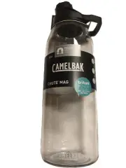 CamelBak Chute Mag 50oz 1.5 L Tritan Renew Water Bottle Clear Magnetic Cap New