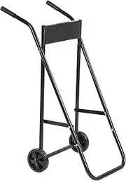 Outboard Boat Motor Stand, Folding Engine Support Stand with 2 Wheels, Heavy Duty Engine Carrier Cart, Outboard Engine Stand, Portable Boat Motor Engine Trolley for Motor Repair