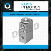 Air Con Expansion Valve fits FIAT PALIO 1.9D 2001 on AC Conditioning Denso New