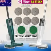 Cordless Electric spin Mop Cleaner Floor Polisher Sweeper Washer Scrubber NEW