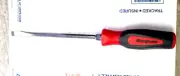 Snap-on Tools USA NEW RED 3/8" Tip Soft Grip Flat Head Screwdriver SGD8BR