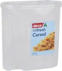 Décor 072071-004 Cereal Container 5 L Clear NEW Free Shipping AU